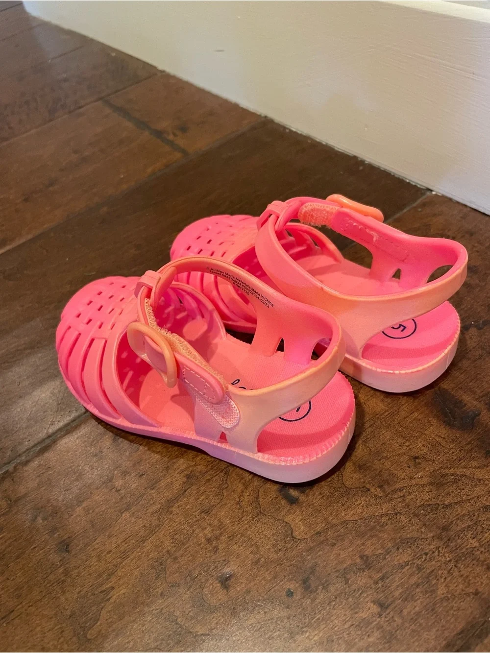 Kids Pink Jelly Sandals - Cat & Jack